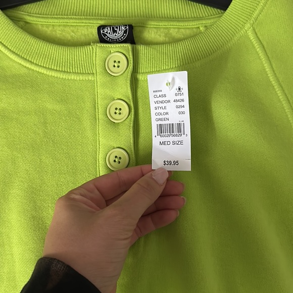 Pacsun Scrunched Cropped Sweater - Picture 3 of 6